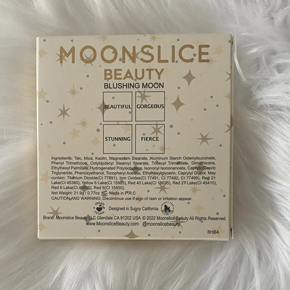 Moonslice beauty Blush Palette new in box